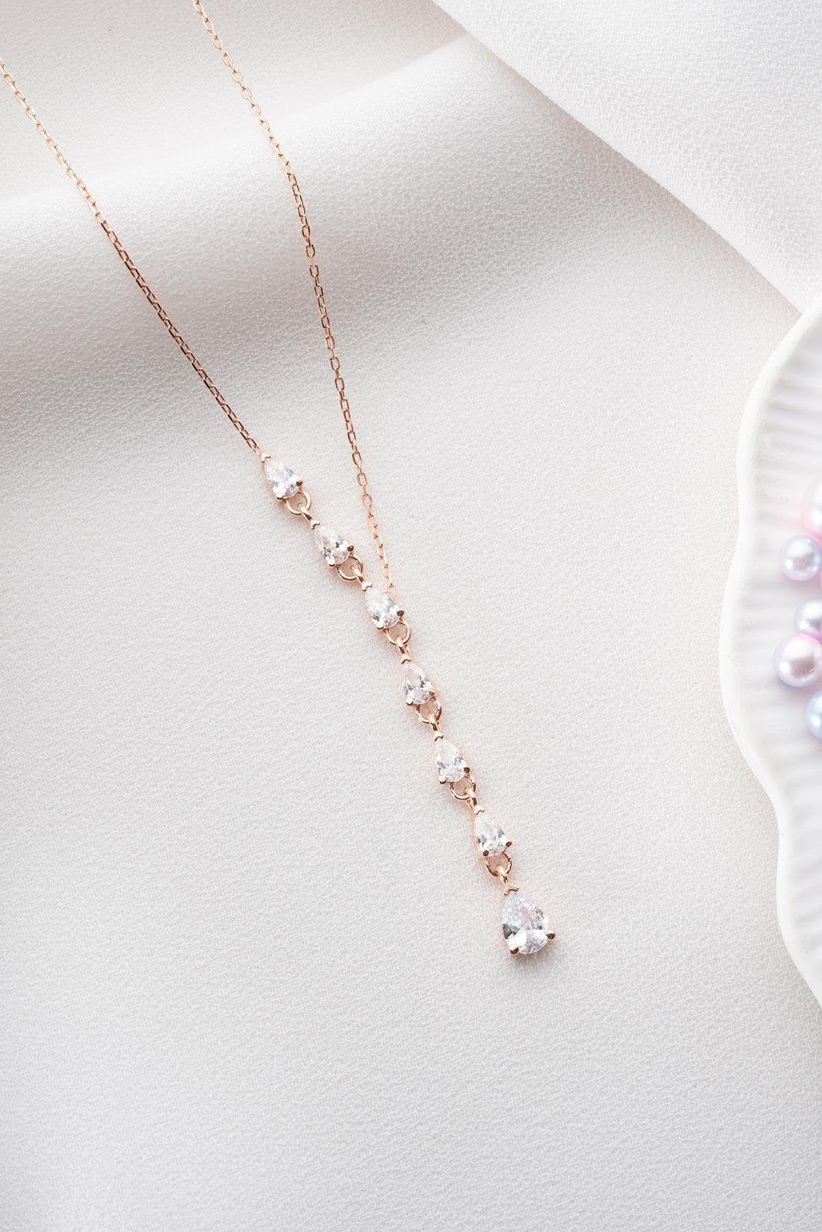 Rose Cascade Necklace