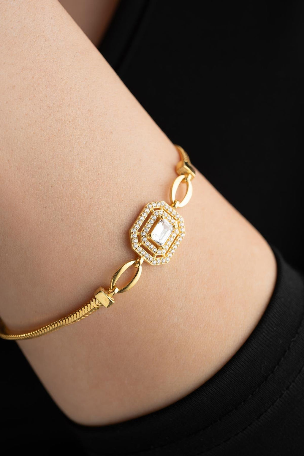 Golden D Bracelet
