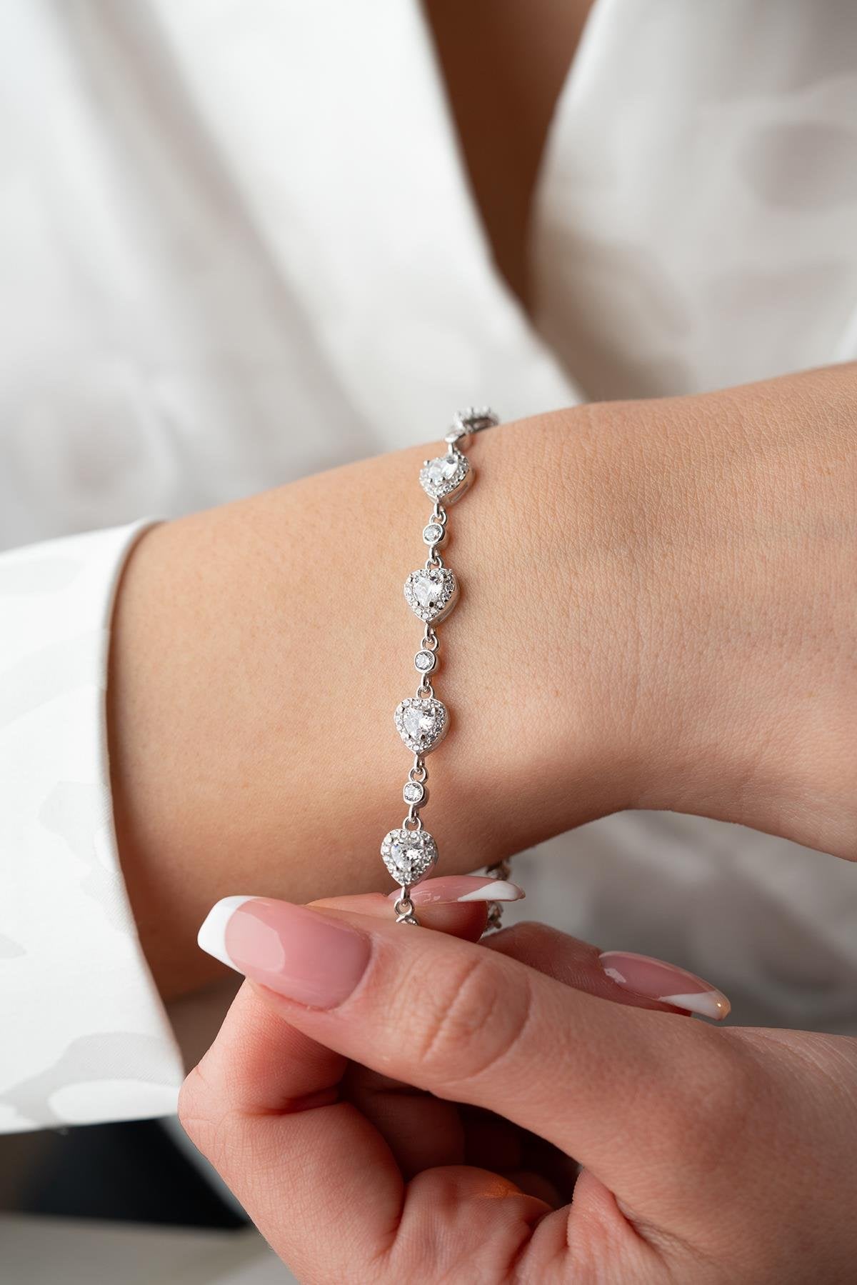 Blanc Herz Bracelet