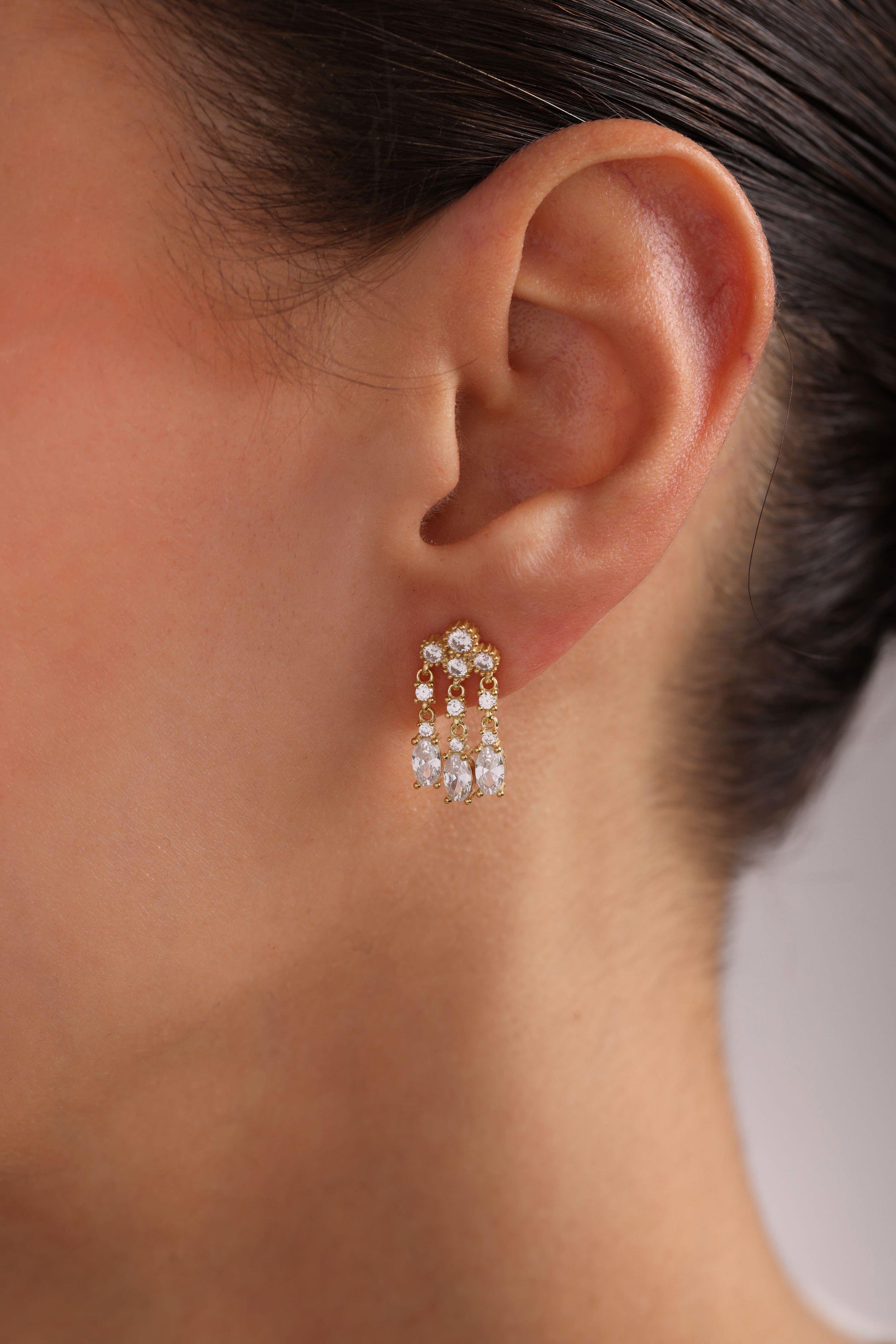 Golden Jovaria Earrings