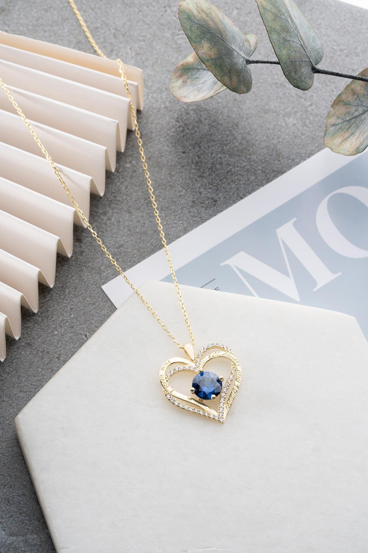 Senorae Heart gold plated Necklace