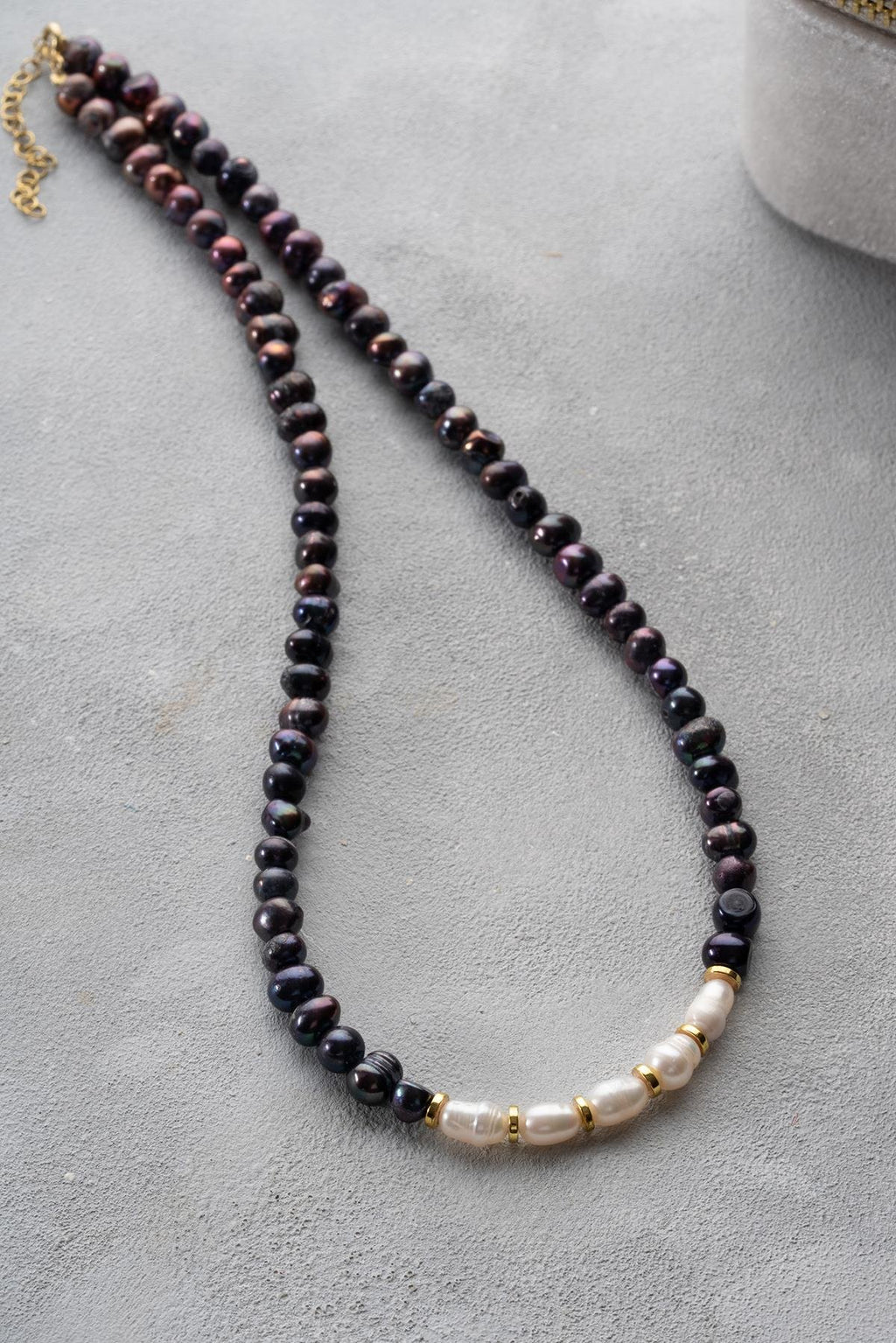 Natural Hematite Stone Necklace