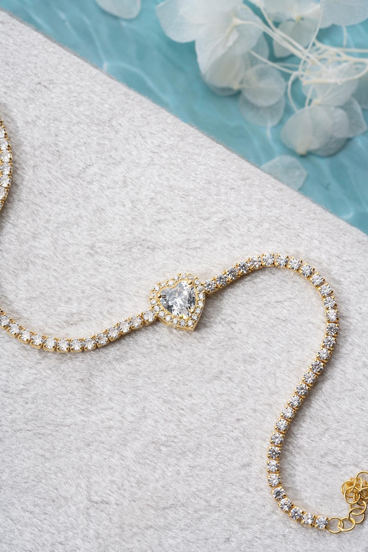 Golden Heart Bracelet