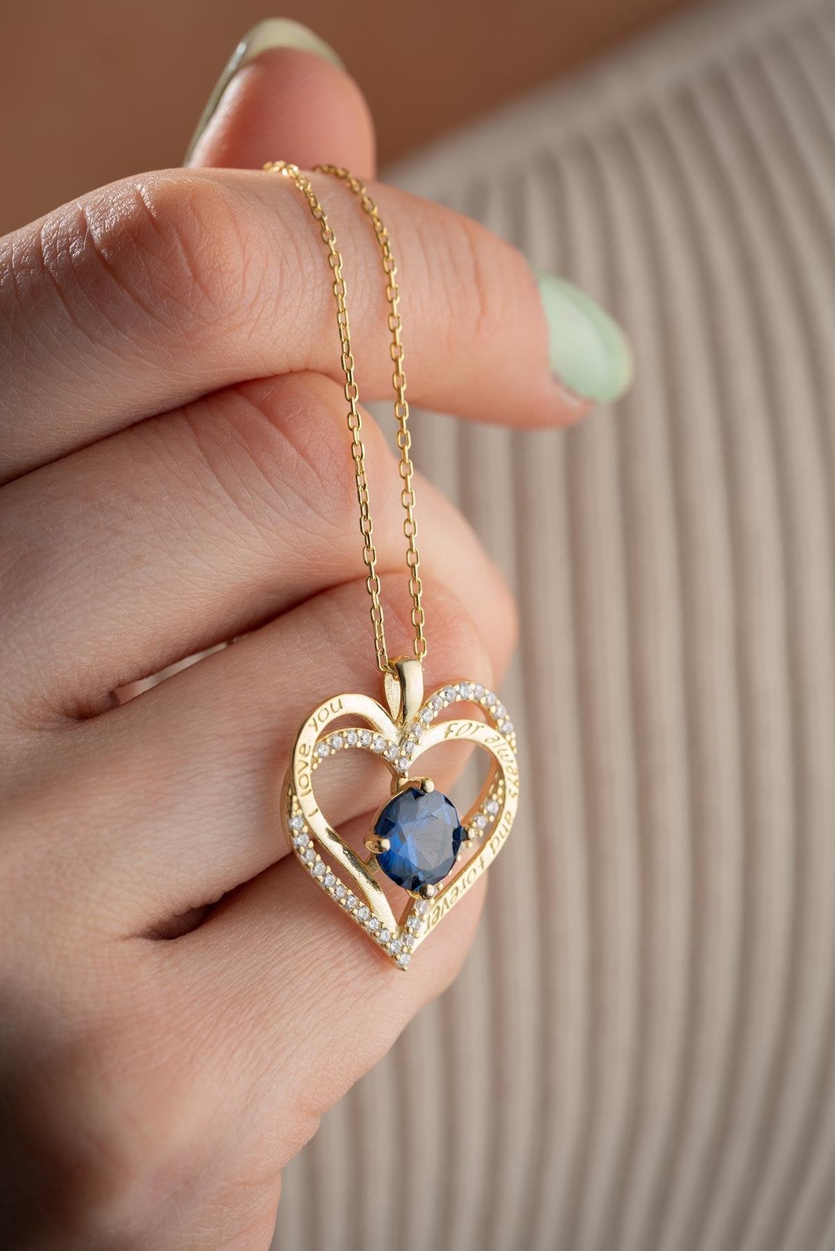 Senorae Heart gold plated Necklace
