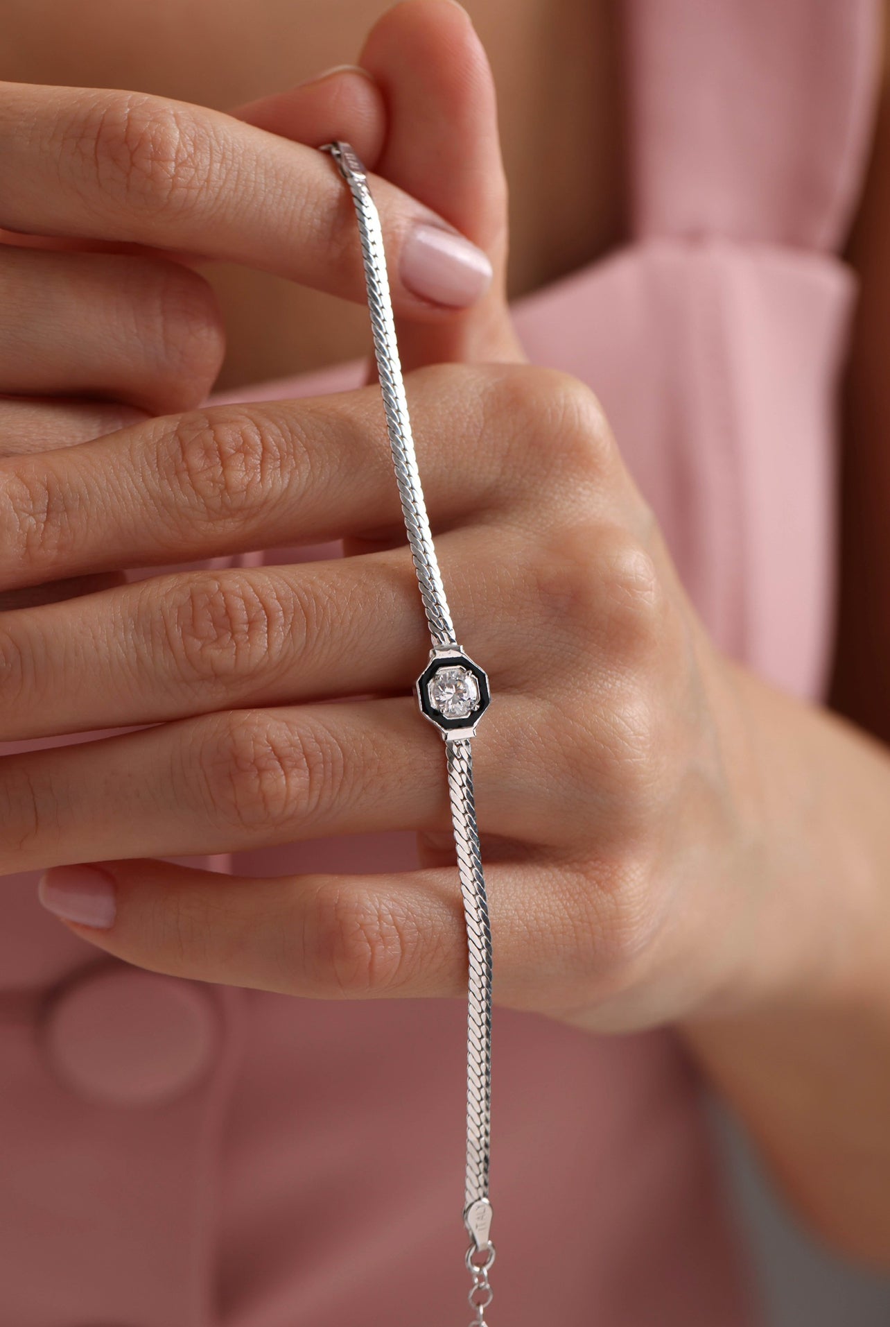 Regal Solace Rhodium Bracelet