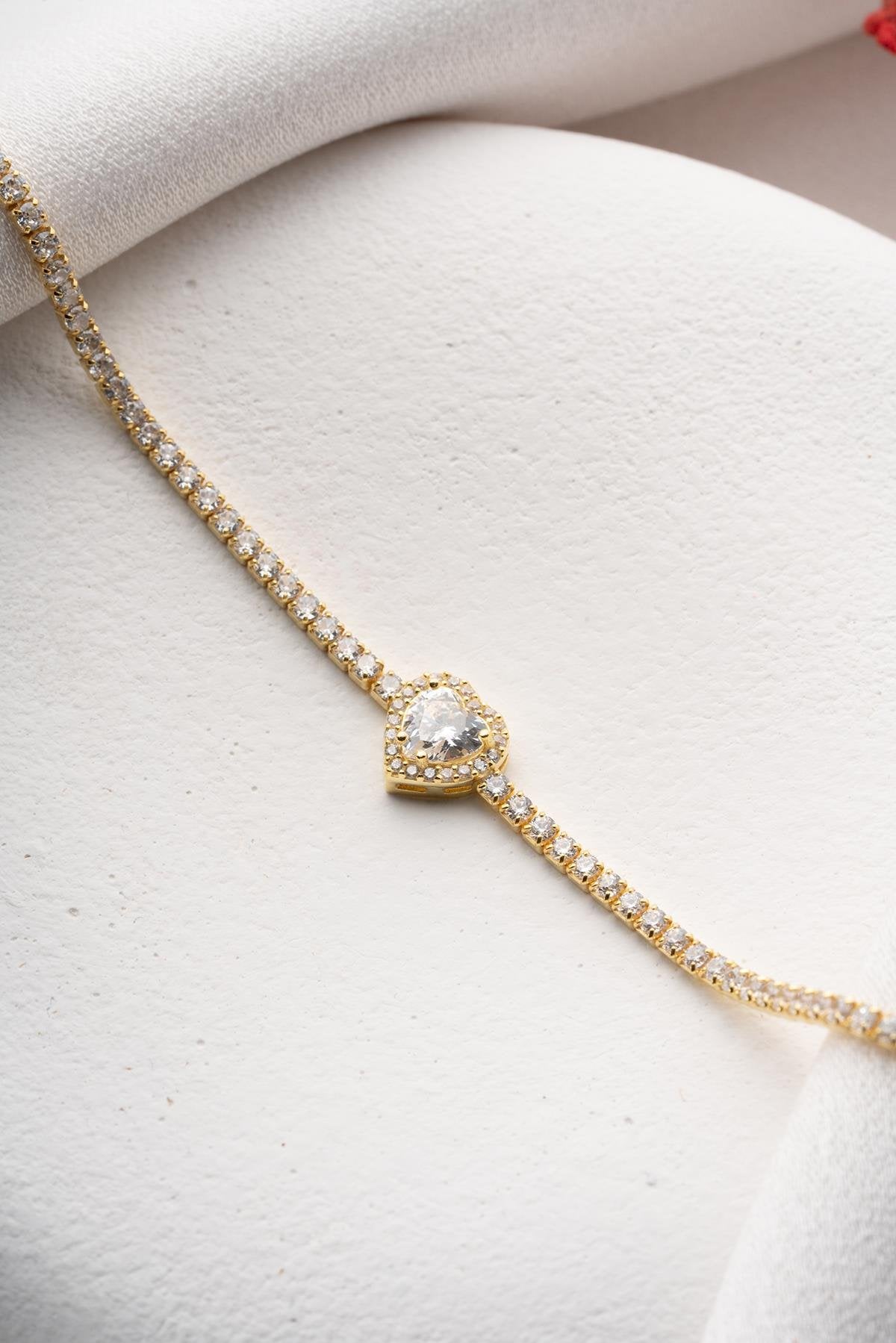 Golden Heart Bracelet