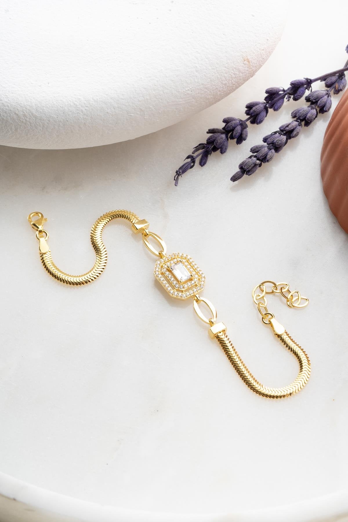 Golden D Bracelet