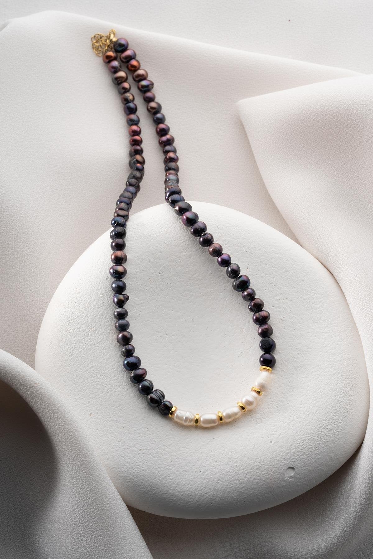 Natural Hematite Stone Necklace