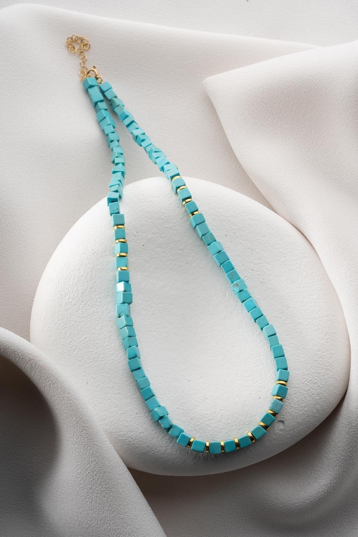 Natural Turquoise Stone Necklace