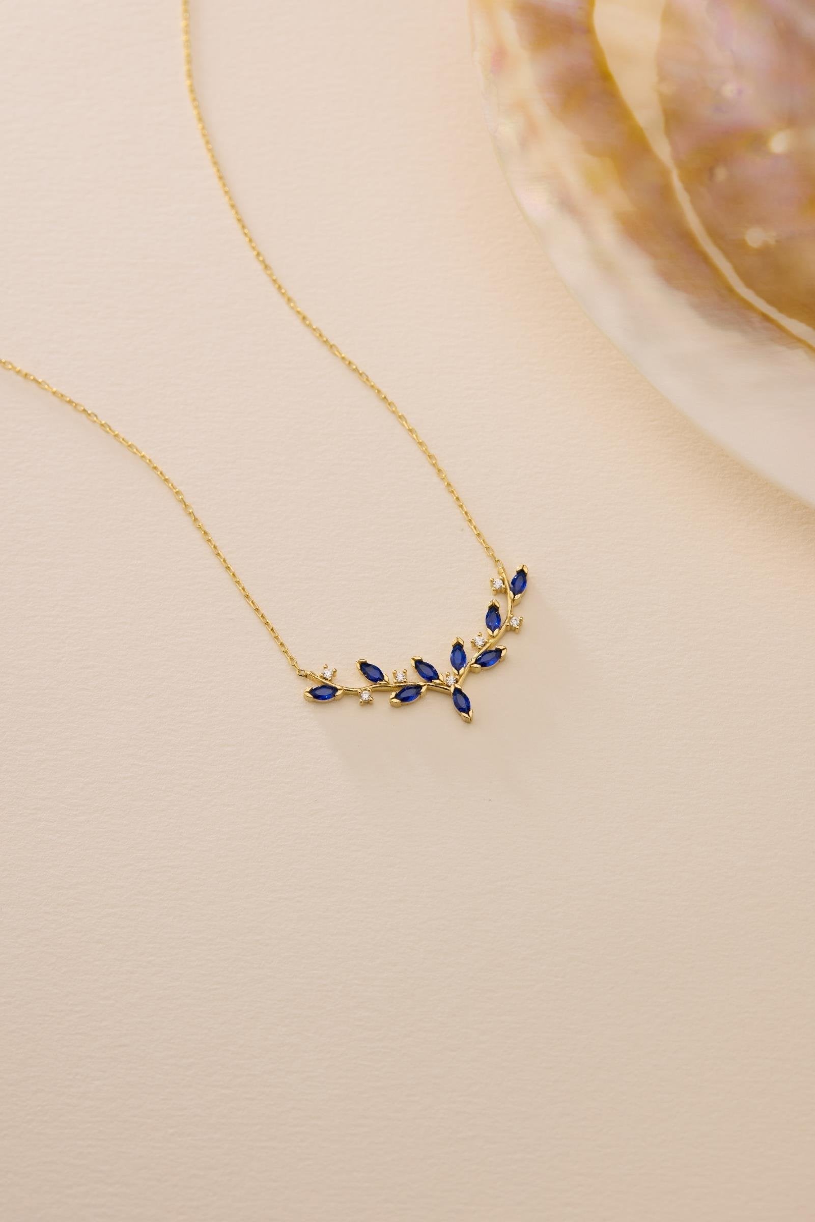 Seraphina Mar Branch Necklace