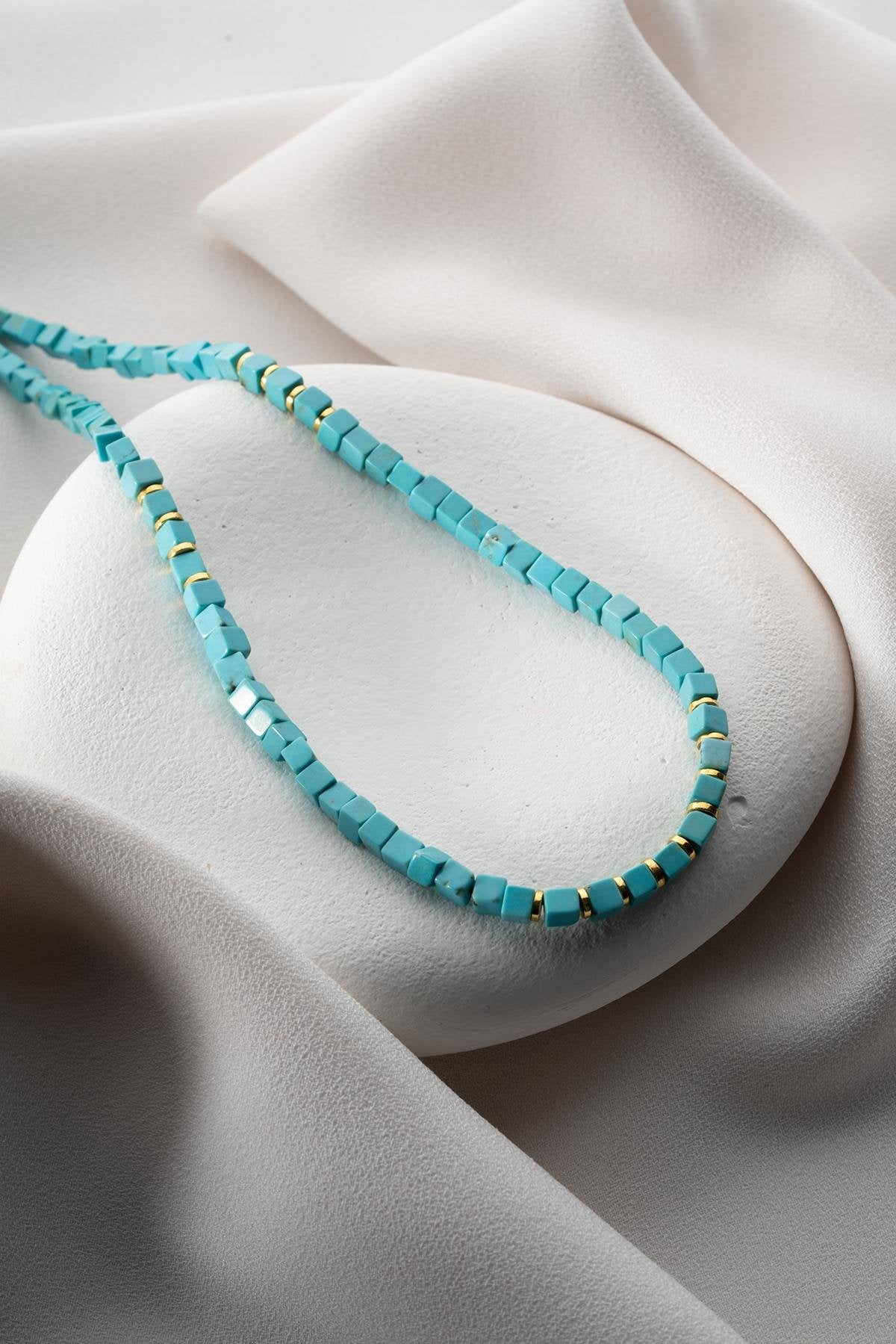 Natural Turquoise Stone Necklace
