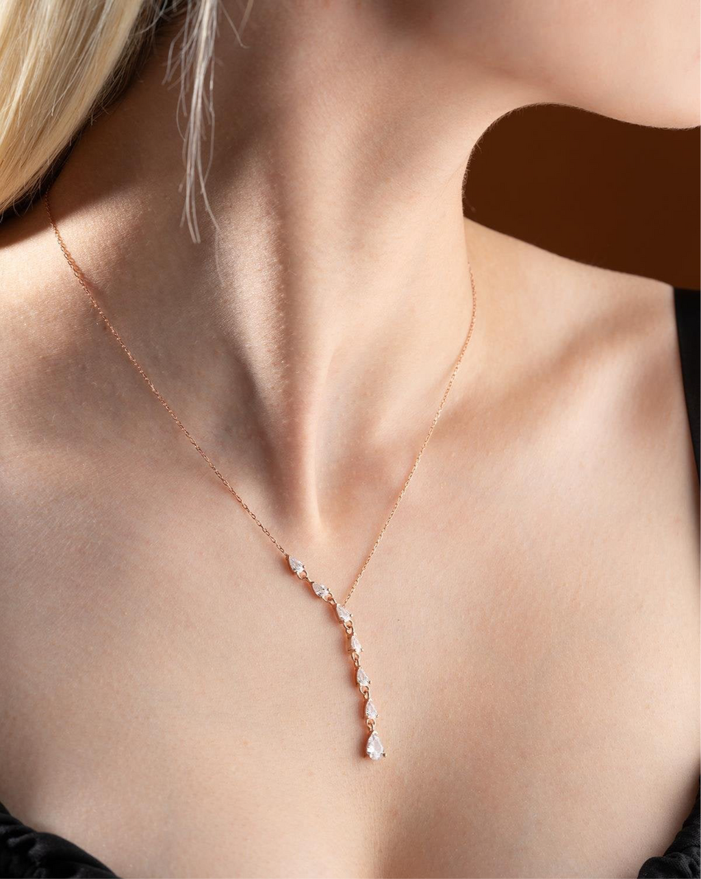 Rose Cascade Necklace