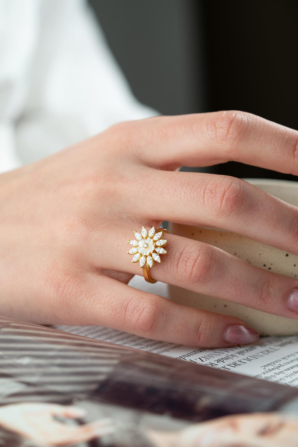 Liora Gold plated Ring