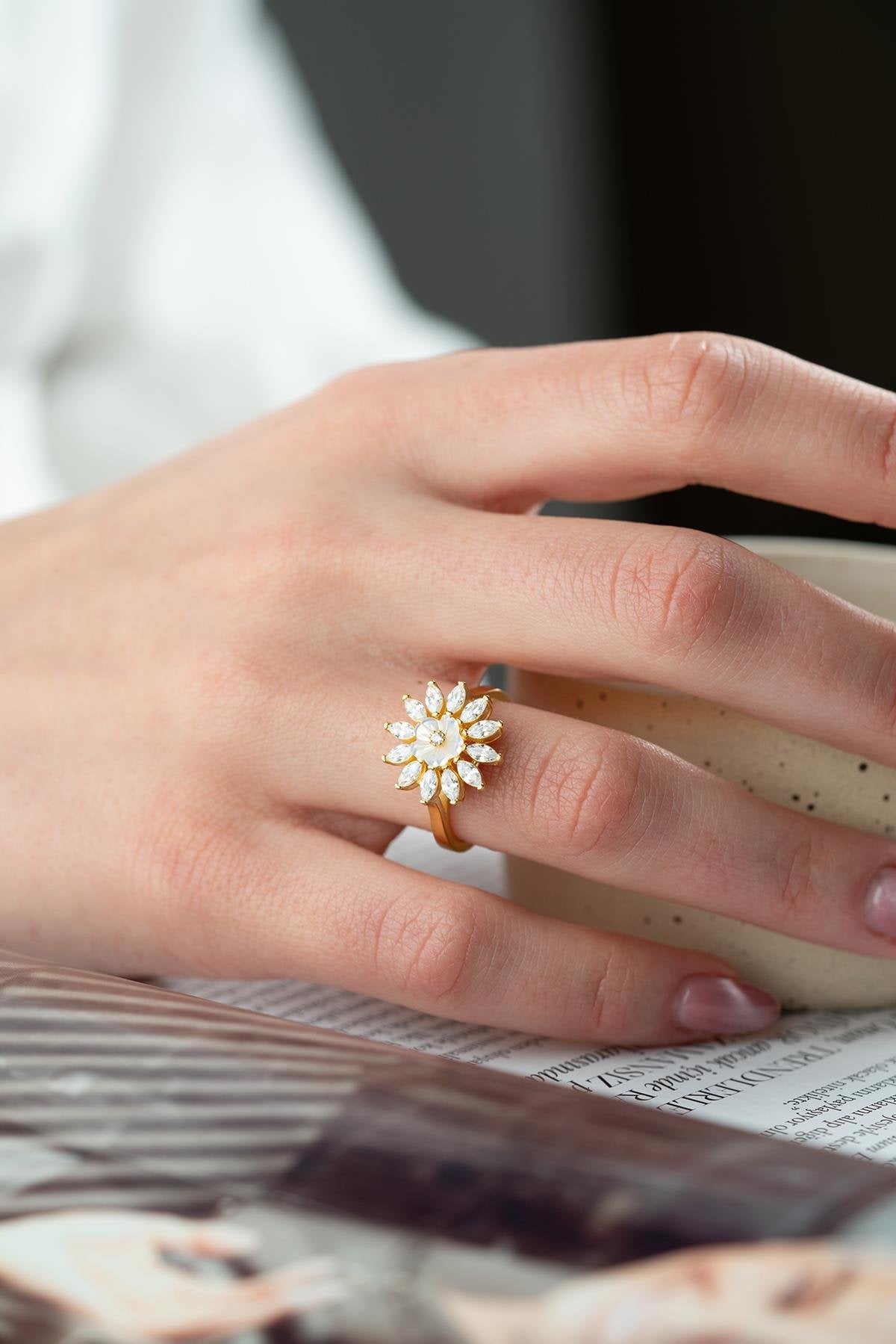 Liora Gold plated Ring