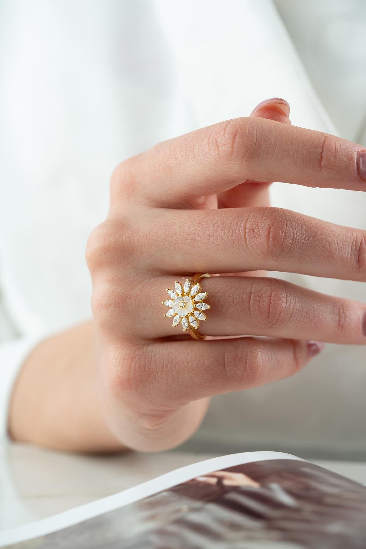 Liora Gold plated Ring