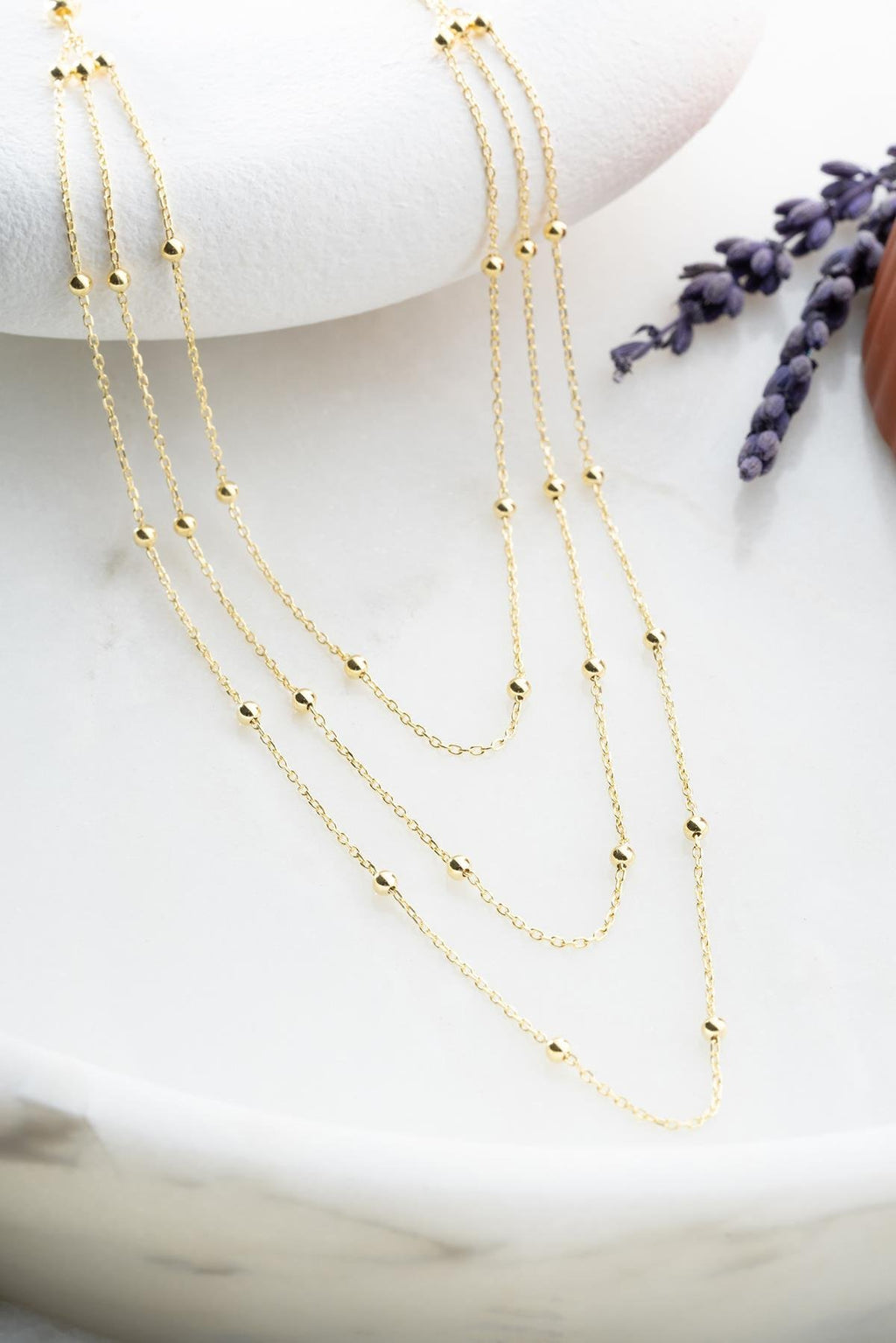 Golden Orbit Necklace