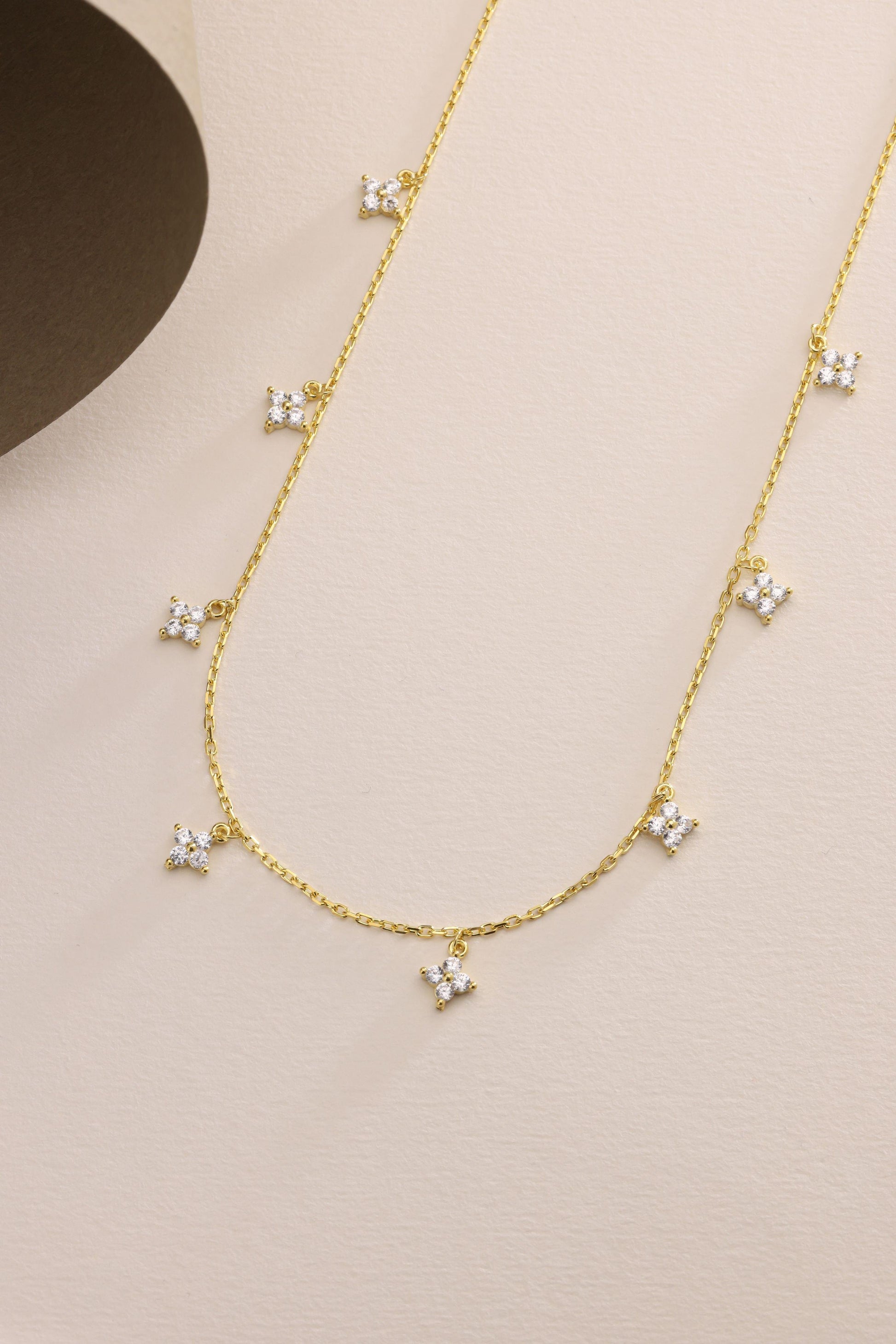 Otto Clover Gold Necklace