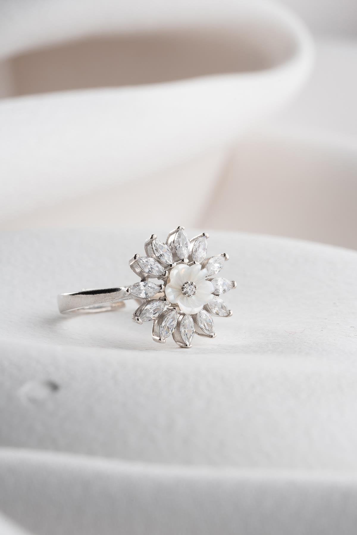 Liora Rhodium plated Ring