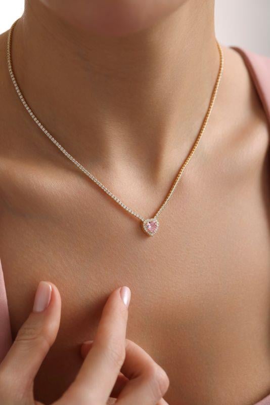 Eve Heart pinky Necklace