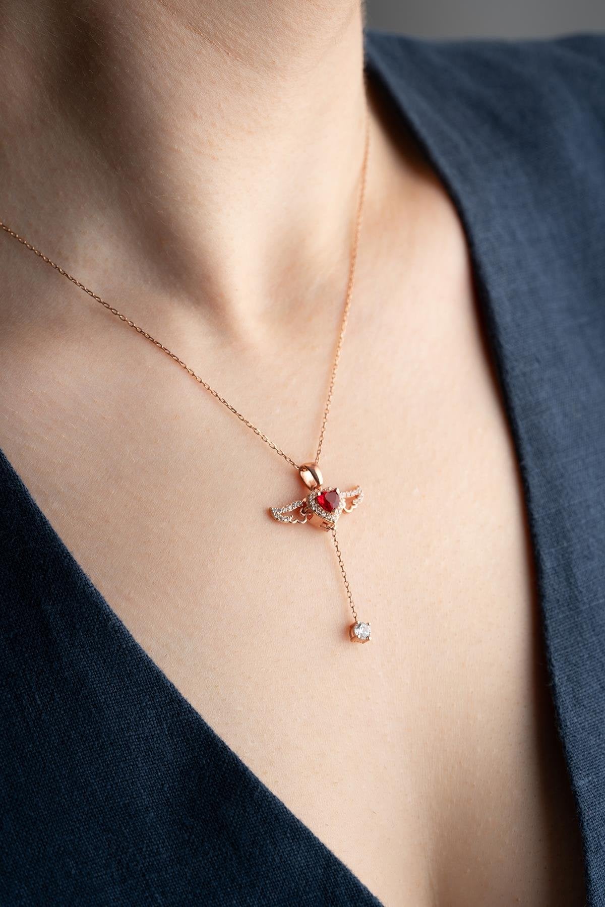 Rojo Lovewing Necklace