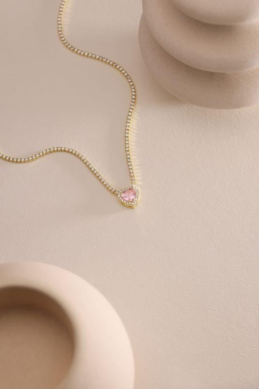 Eve Heart pinky Necklace