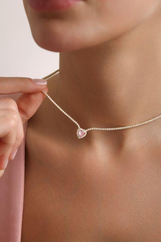 Eve Heart pinky Necklace