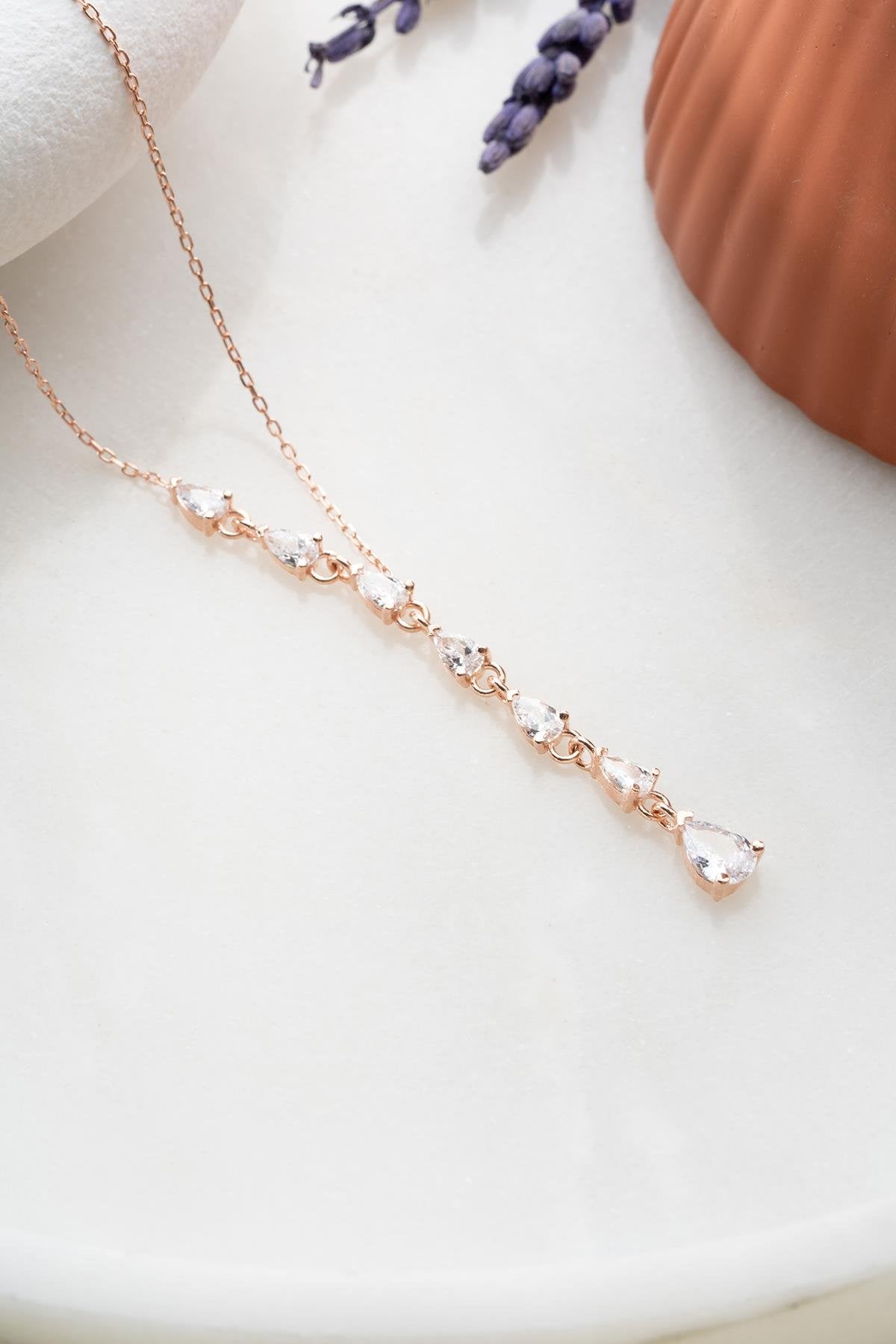 Rose Cascade Necklace