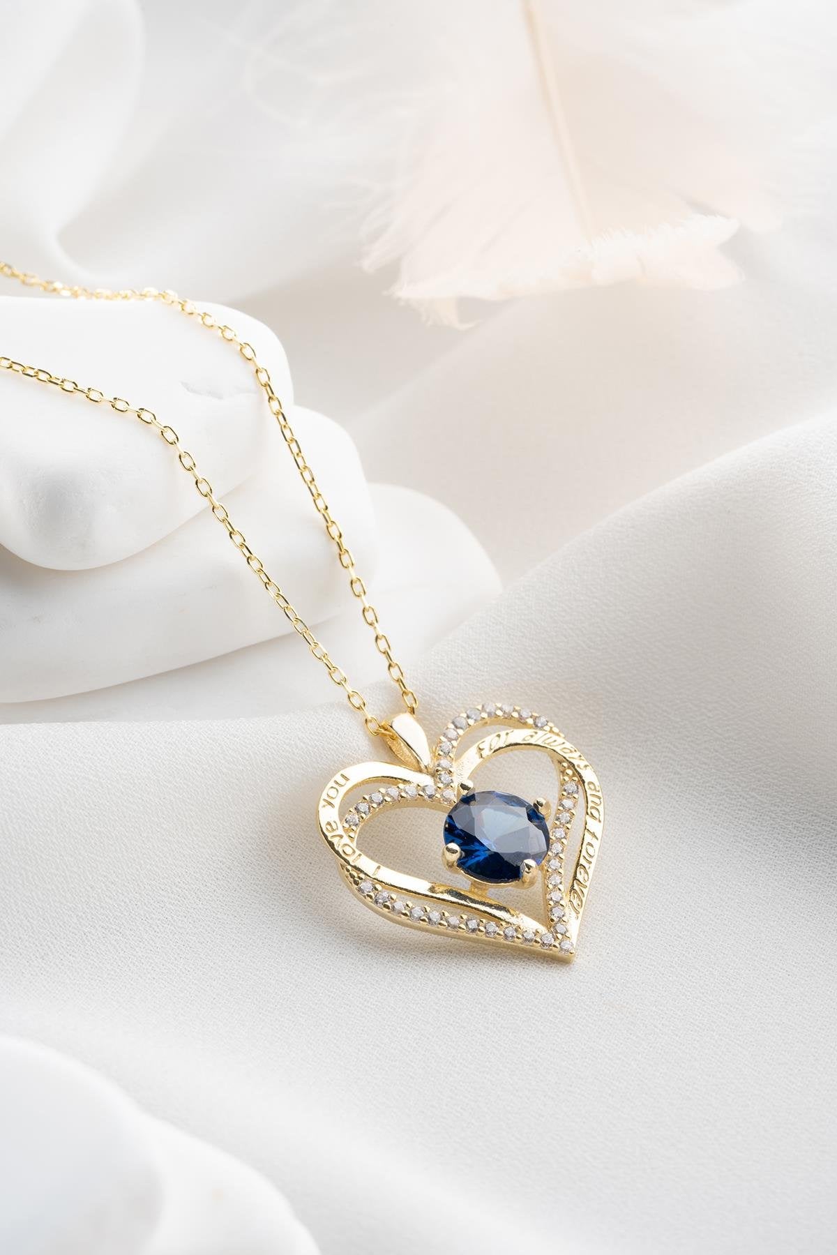 Senorae Heart gold plated Necklace