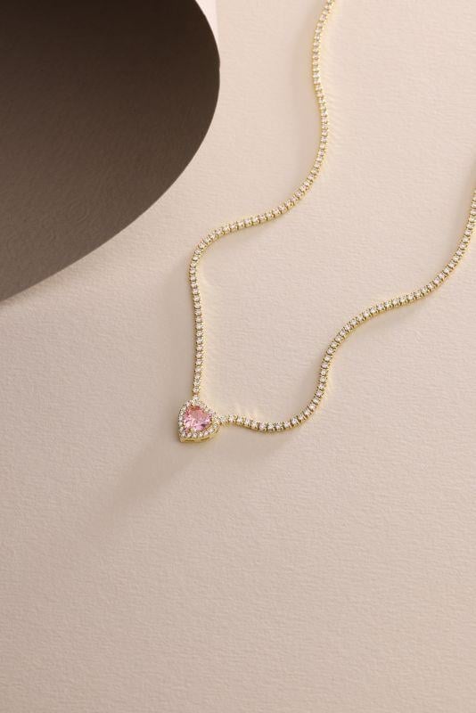 Eve Heart pinky Necklace