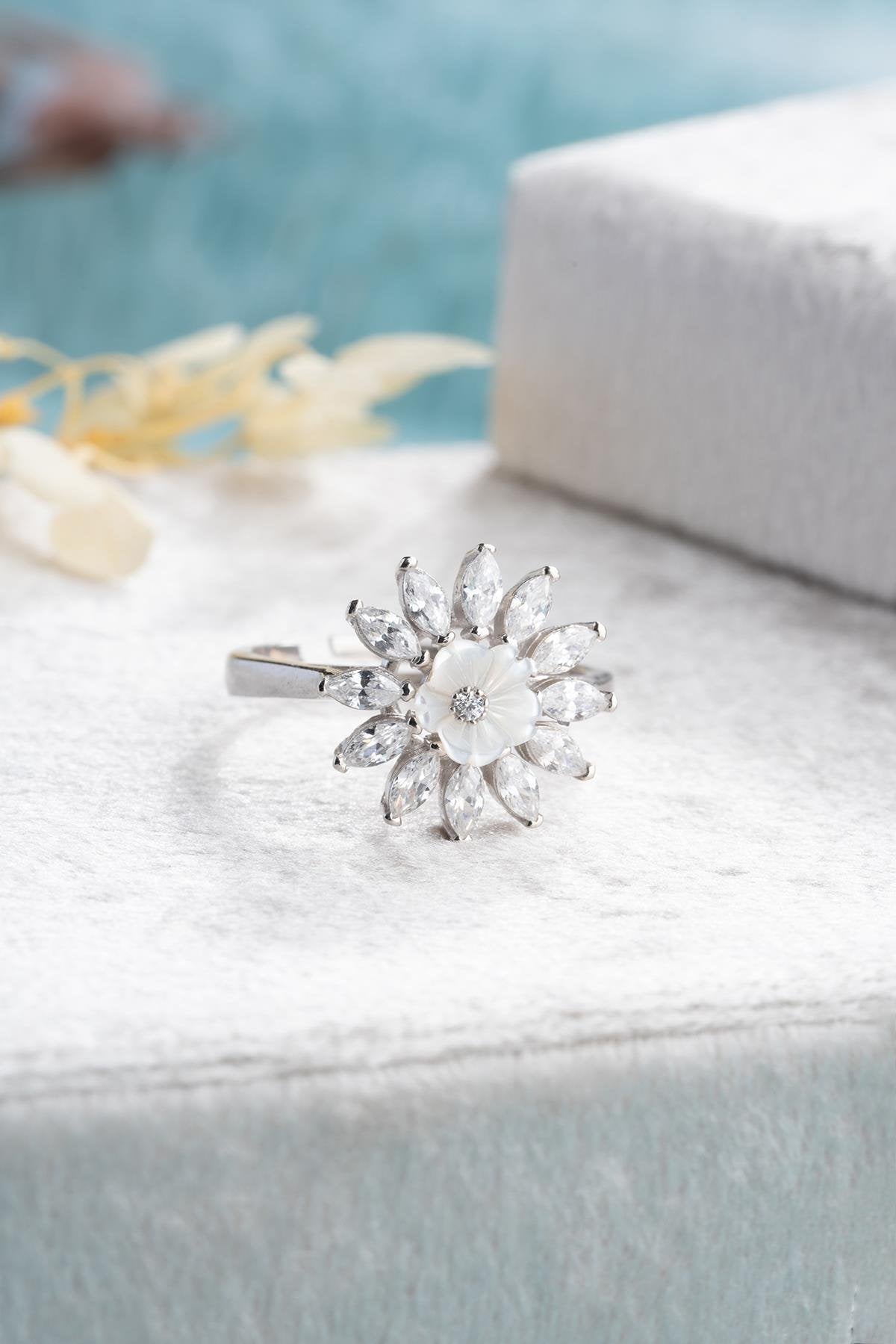 Liora Rhodium plated Ring