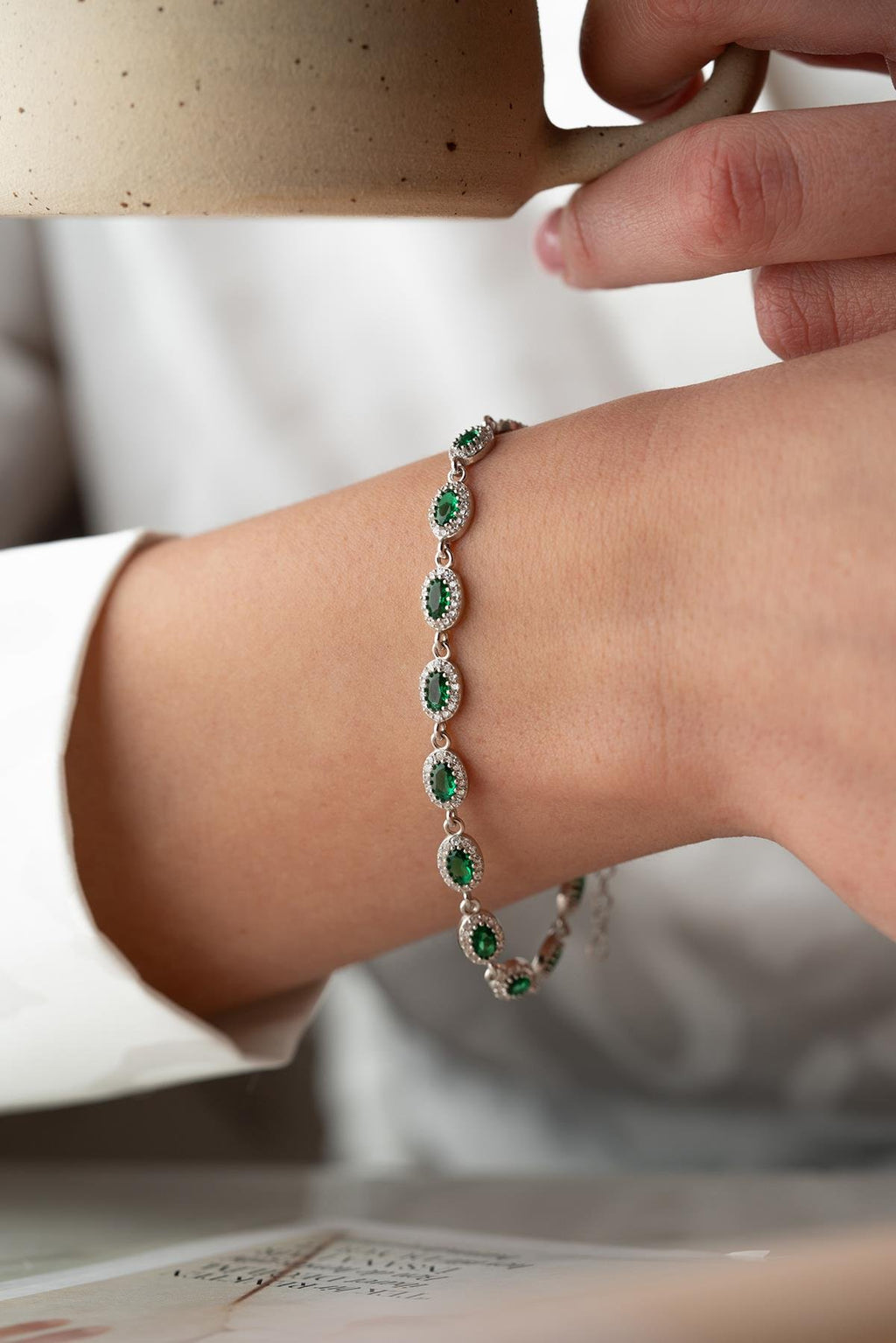 Emerald Veloura Bracelet