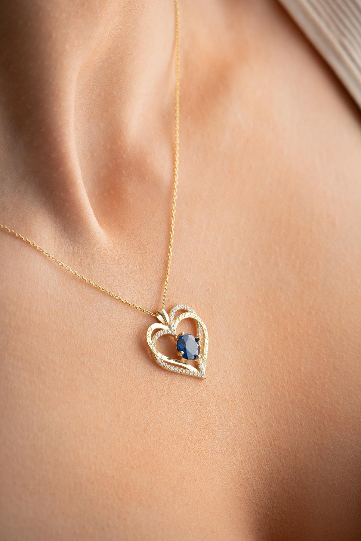 Senorae Heart gold plated Necklace