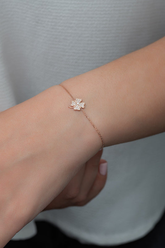 Clover Rose Bracelet